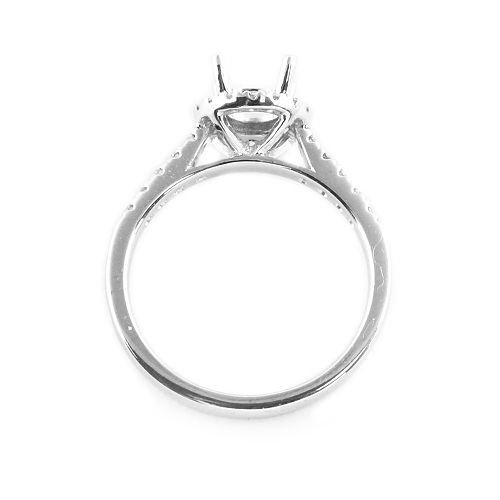 Diamond Engagement ring cluster