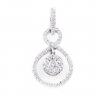 Cheryl Cole exquisite diamond pendant thumbnail