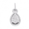 Luxury vintage diamond pendant Perla thumbnail