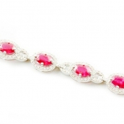 Ruby and Diamond Bracelet