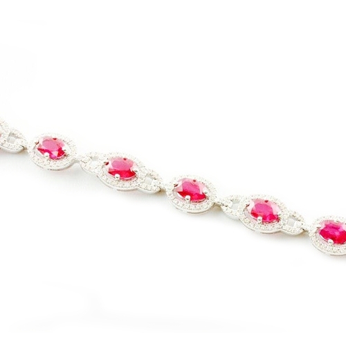 Ruby and Diamond Bracelet