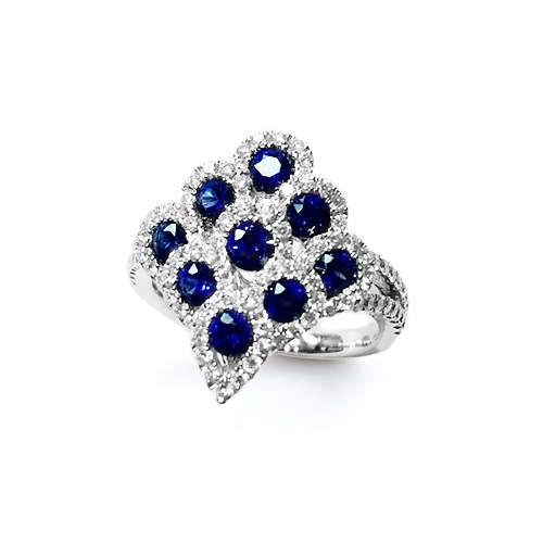 Sapphire cocktail ring