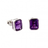 Amethyst earrings thumbnail