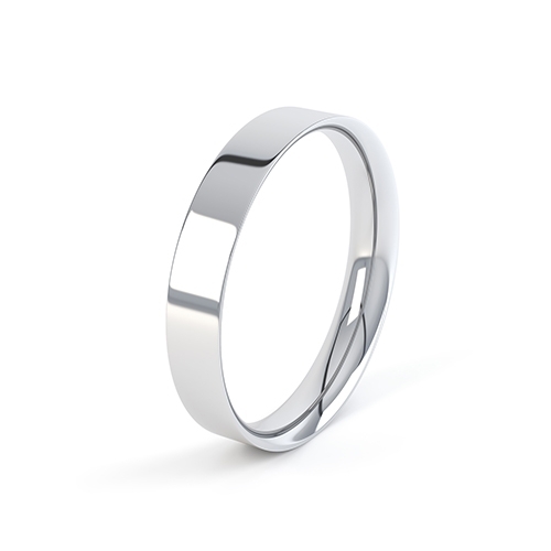 Flat Court Wedding Ring