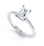 Emerald Cut Engagement Rings